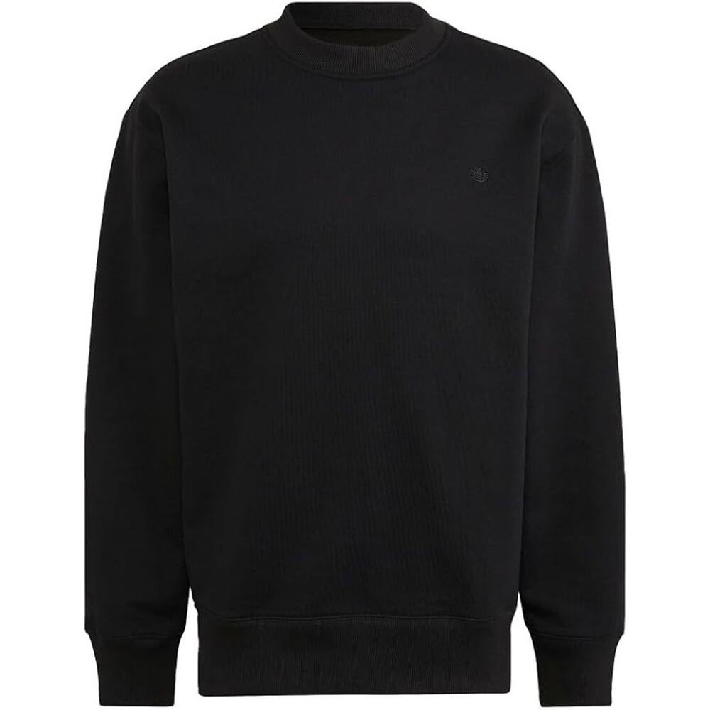 adidas Originals Men's Adicolor Contempo Crew Sweatshirt Black Small and Medium - Picture 6 of 6